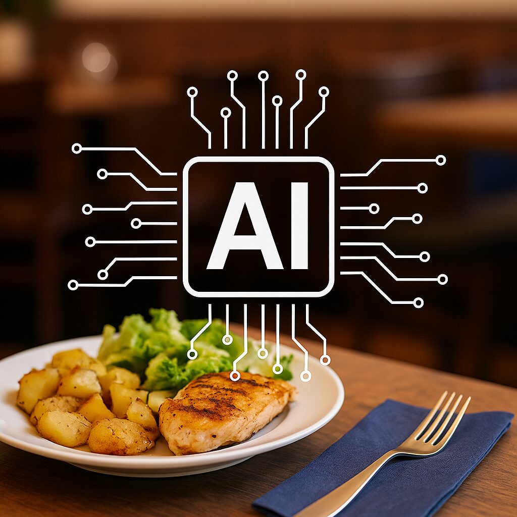 飲食店のAI活用イメージ画像