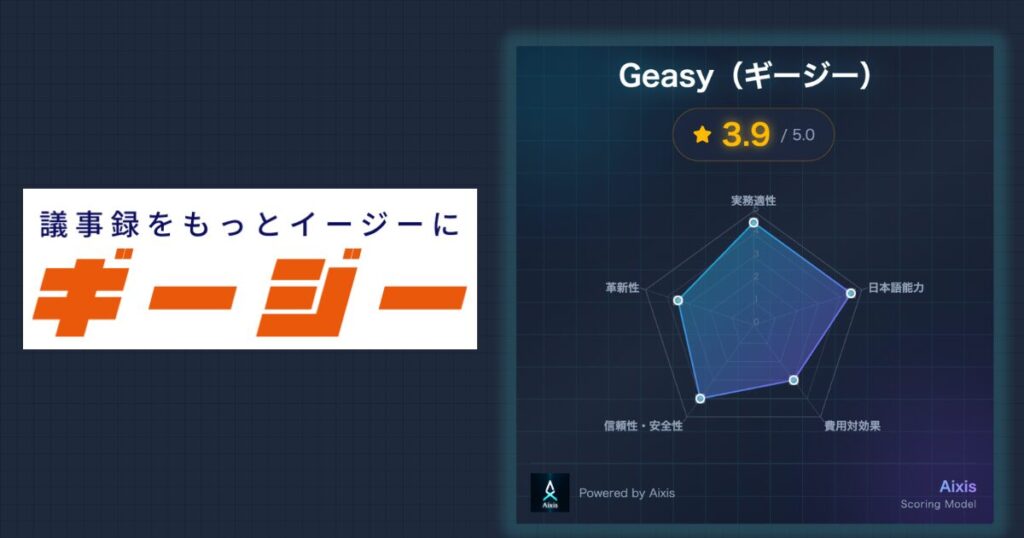 ギージー Geasy 検証結果