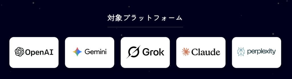 「SUPER ACT」対象プラットフォーム一覧