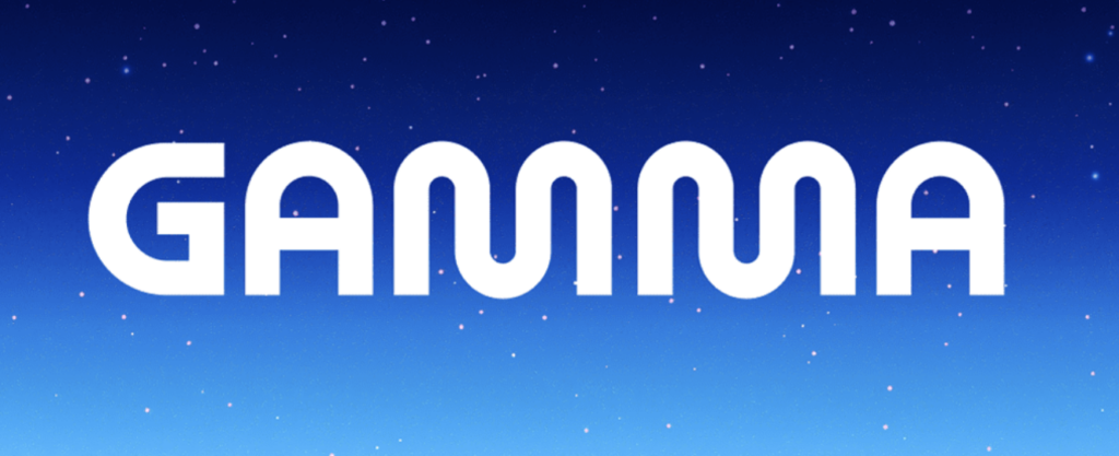 Gamma 公式バナー画像